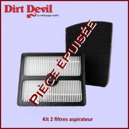 Kit 2 filtres aspirateur...