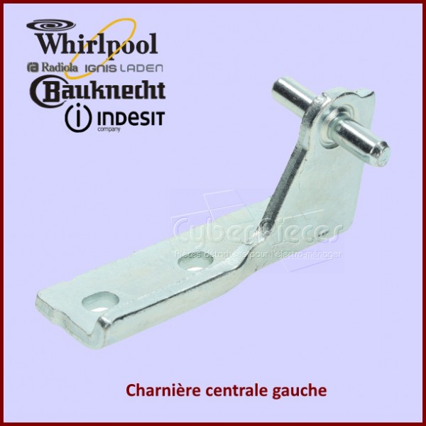 Charnière centrale gauche Whirlpool 481241719436 CYB-189941