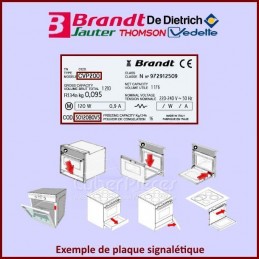 Carte electronique BRANDT 70X0078 CYB-233576