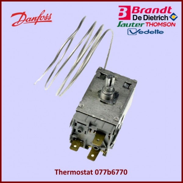 Thermostat 077B6770 Brandt AS0037853 CYB-095143