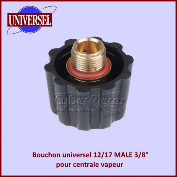 Bouchon universel 3/8 de centrale vapeur CYB-128315