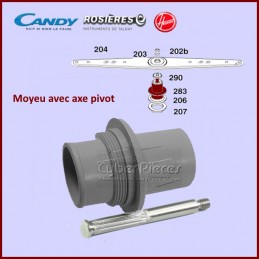 Moyeu avec axe pivot Candy 92966613 CYB-257312