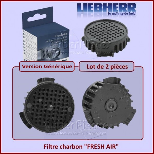 Filtre charbon FRESH AIR Liebherr 9881116 - Pièces réfrigérateur