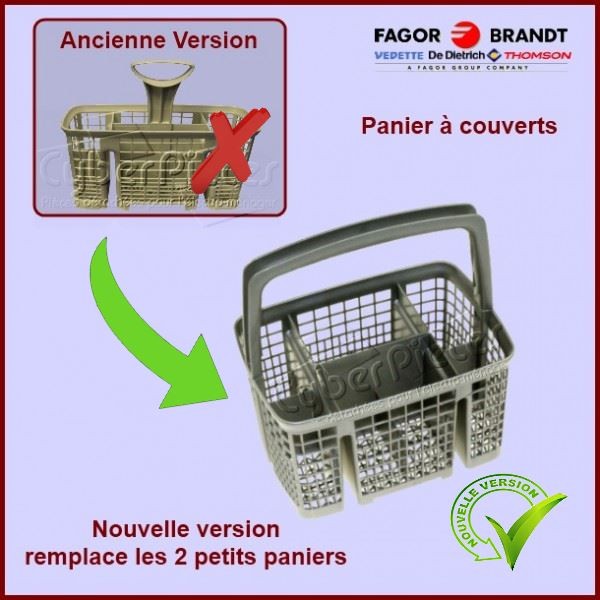 Panier à couverts Brandt AS0009073 - Pièces lave-vaisselle