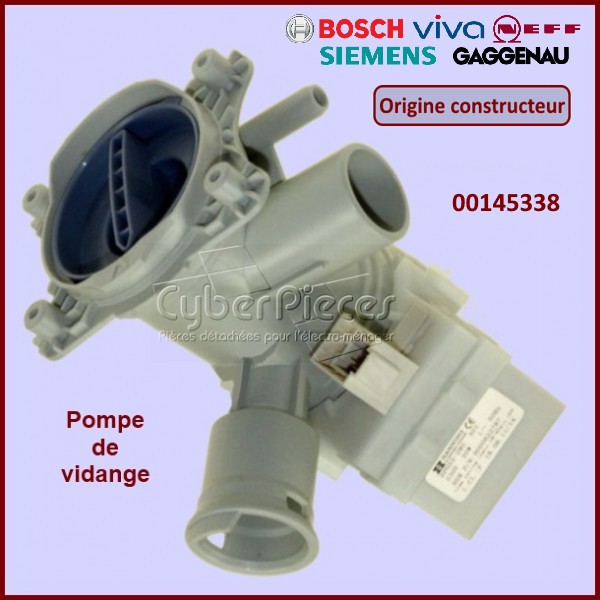 Pompe de vidange Bosch 00145338 "Version d' origine" CYB-280341