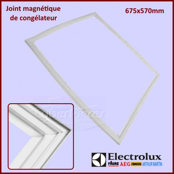 Joint magnétique de porte de congélateur Electrolux 2248016590 CYB-137577