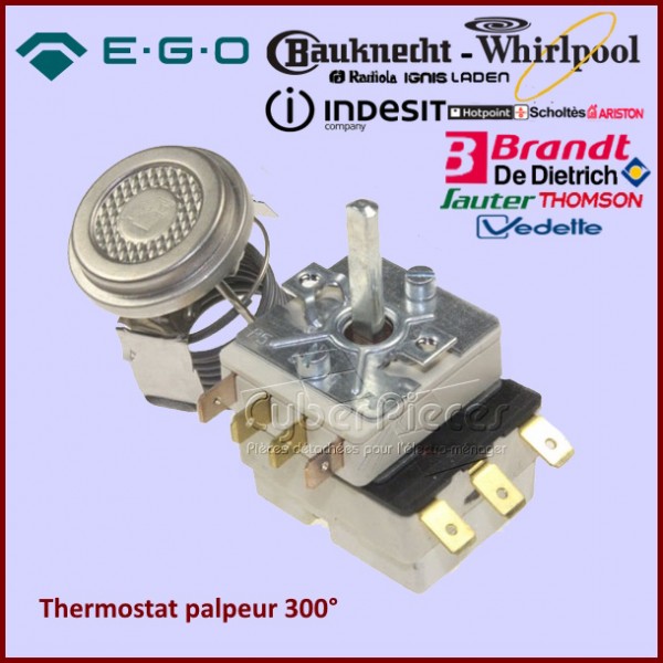 Thermostat palpeur 300° - EGO 7601122000 CYB-015455