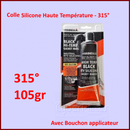 Tube silicone noir 105Gr Haute Température CYB-127721