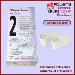 Cartouche Aqua Filter 3 Chrystalys Moulinex AEC801 CYB-403566