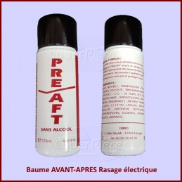 AVANT-APRES Rasage Beaume en lotion PRE AFT sans alcool CYB-233262