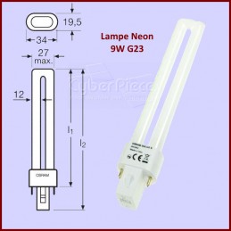Lampe Neon 9W G23 CYB-354295