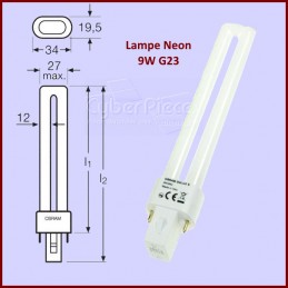 CANFORD AMPOULE POUR TEMOIN DE TABLE à baïonnette, 15W