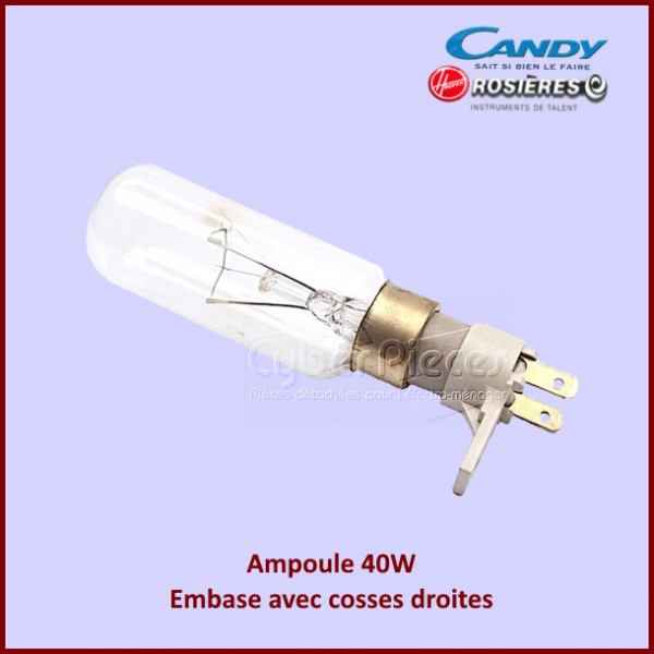 Ampoule 40W - Embase avec cosses droites CYB-255554