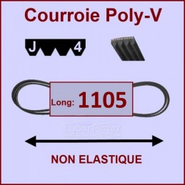 Courroie 1105J4 non élastique CYB-084390