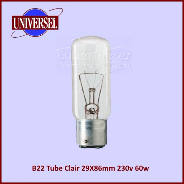 Ampoule 60W-B22 - Baïonnette - 230V CYB-273879