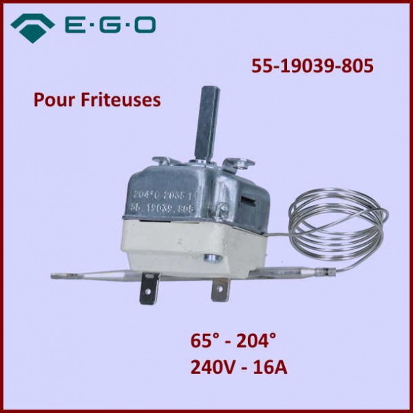 Thermostat Friteuse EGO 55.19039.805 CYB-145664