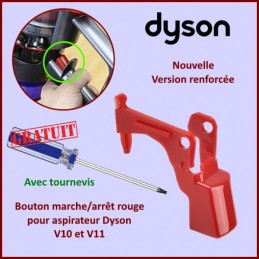 Bouton Gachette Dyson pour V10 - V11 - V14 + tournevis gratuit CYB-329637