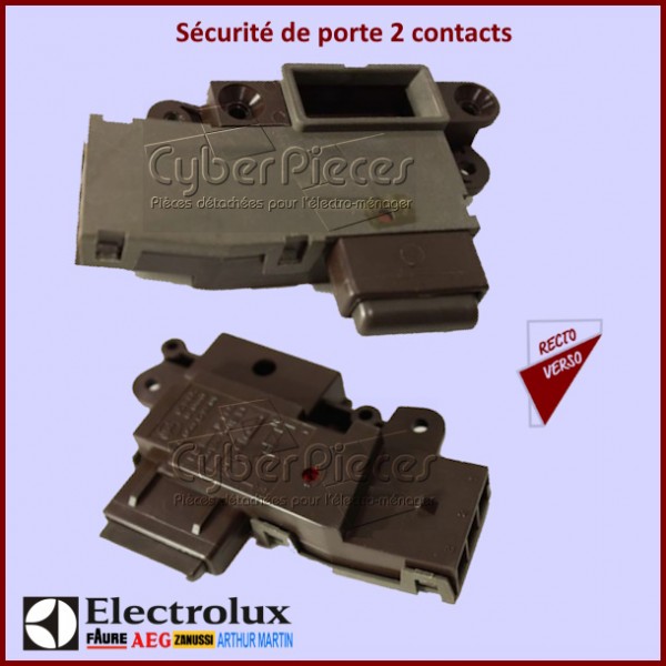 Sécurité de porte 2 contacts Electrolux 6050649018 CYB-006439