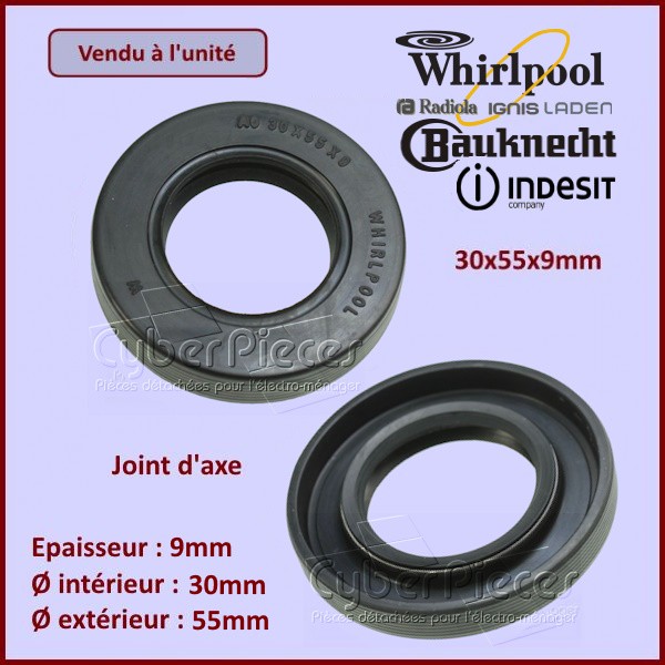 Joint d'axe Whirlpool 481253058097