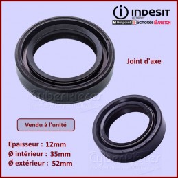 Joint d'axe 52x35x12mm Indesit C00033019 CYB-314053