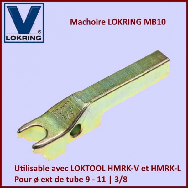 Machoire MB10 Diam.9-11mm pour pince Lokring