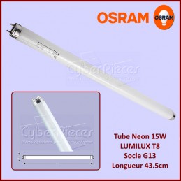 Tube Neon 15W - T8 - Socle G13 - 43.5cm Pour Hotte CYB-046527