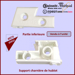 Support charnière de hublot Whirlpool 481941719342 CYB-147798