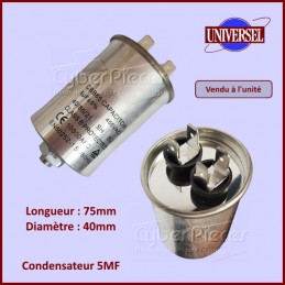 Condensateur 5,0µF (5mF) 450V CYB-005463