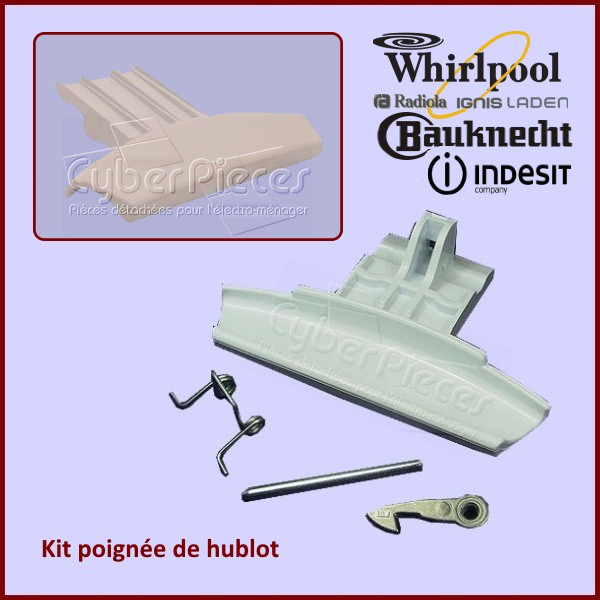 Kit Poignée de Hublot INDESIT C00259409 CYB-343695