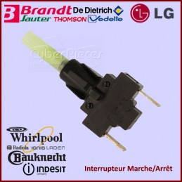 Interrupteur M/A Groupe Brandt LG et Indésit CYB-012218