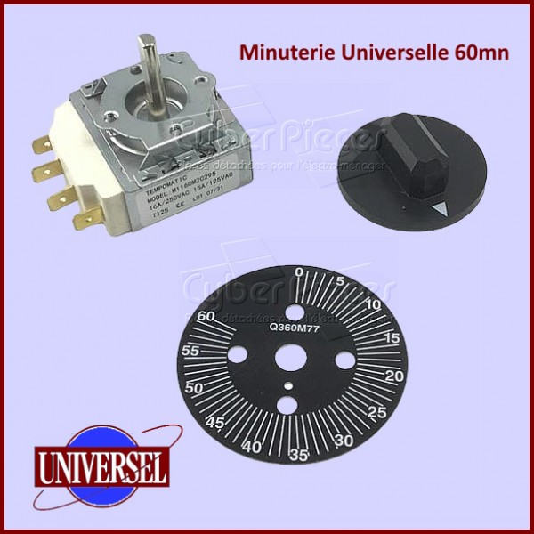 Minuteur aimanté Industriel 60 min. - Easy Make