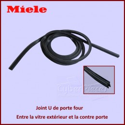 Joint de porte four Miele 4584300 CYB-387187