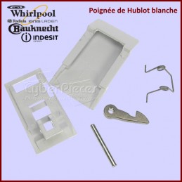 Poignée de Hublot blanche Indesit C00031856 CYB-007009