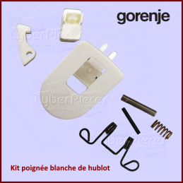 Kit poignée blanche de hublot Gorenje CYB-256032