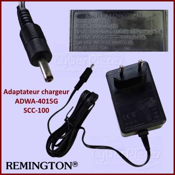 Adaptateur chargeur REMINGTON Model ADWA-4015G / SCC-100 CYB-219259