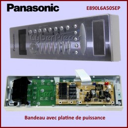 Bandeau et platine Panasonic E890L6A50SEP CYB-256087