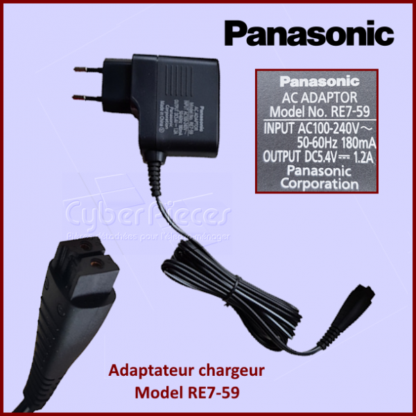 Adaptateur chargeur PANASONIC Model RE7-59 CYB-135320
