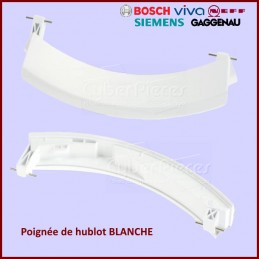 Poignée de hublot BLANCHE Bosch 00649193 CYB-158794