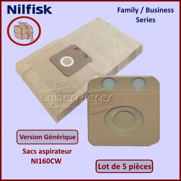 Sacs aspirateur NILFISK 82222900