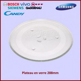 Plateau en verre 288mm Samsung DE74-20102D CYB-017169