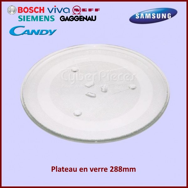 Plateau en verre 288mm Samsung DE74-20102D CYB-017169