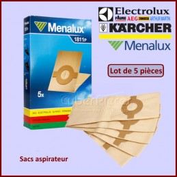 Lot de 5 Sacs aspirateur Menalux 1811P - D06 - 69041280 CYB-423755