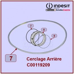 Cerclage Arrière manchette Indesit C00119209 CYB-055734