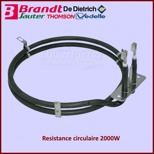 Resistance circulaire 2000W Brandt AS0053993 CYB-200035