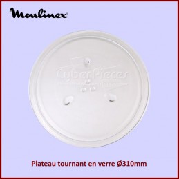 Plateau en verre Ø310 MOULINEX A01B04 CYB-402859