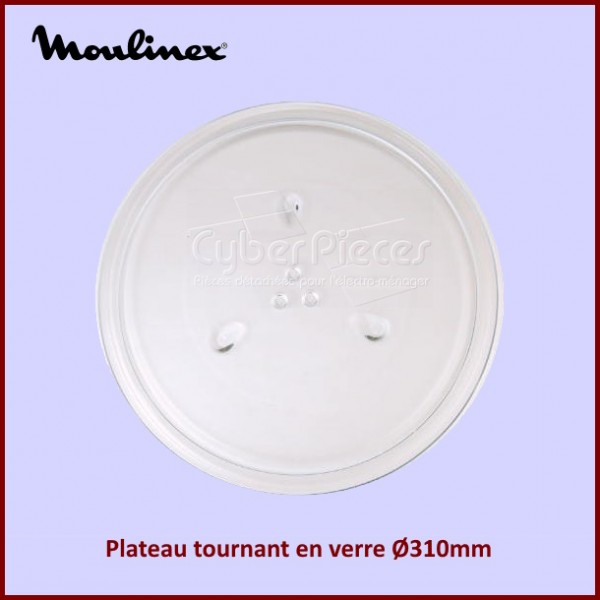 Plateau en verre Ø310 MOULINEX A01B04 CYB-402859