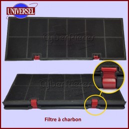 Filtre à charbon T130 rectangulaire 44x16,5x3cm CYB-124690