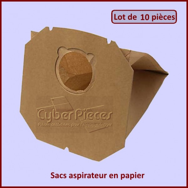 Lot de 10 sacs aspirateur Menalux T50 CYB-218351