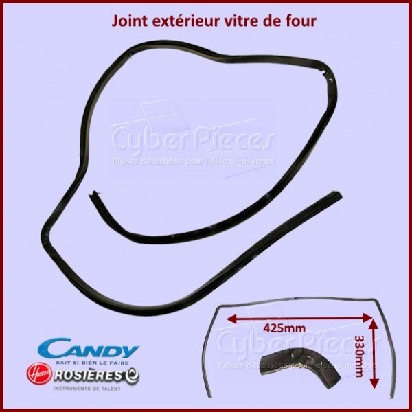 Joint extérieur vitre de four Rosières 93628147 CYB-259620