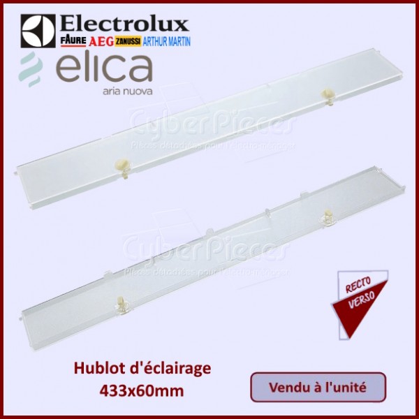 Diffuseur de lumière hotte Electrolux 50229845008 CYB-212403